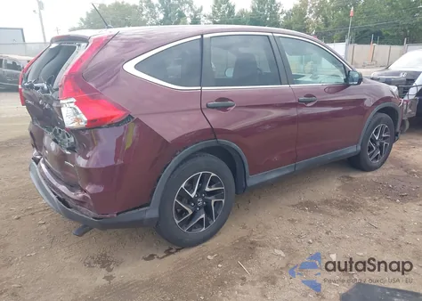 2016 Honda Cr-V Se z USA, uszkodzony, nr VIN 2HKRM4H47GH668918